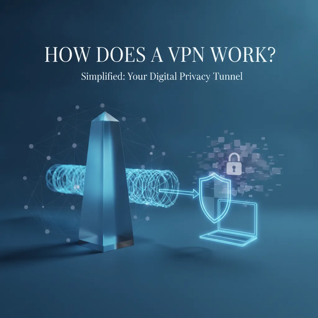 Immagine principale del blog editoriale per un articolo su un prodotto VPN riguardante: come funziona una VPN. Contesto dell'argomento: Come funziona una VPN in si